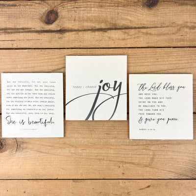 7" x 7" Canvases