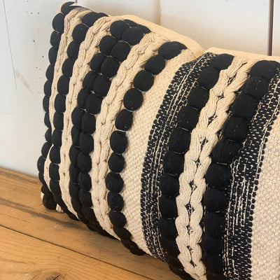 Black and Tan Pillow