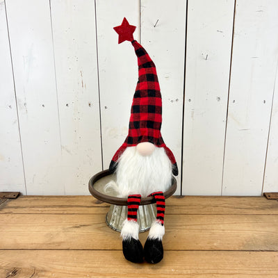 Plaid Lighted Holiday Gnomes