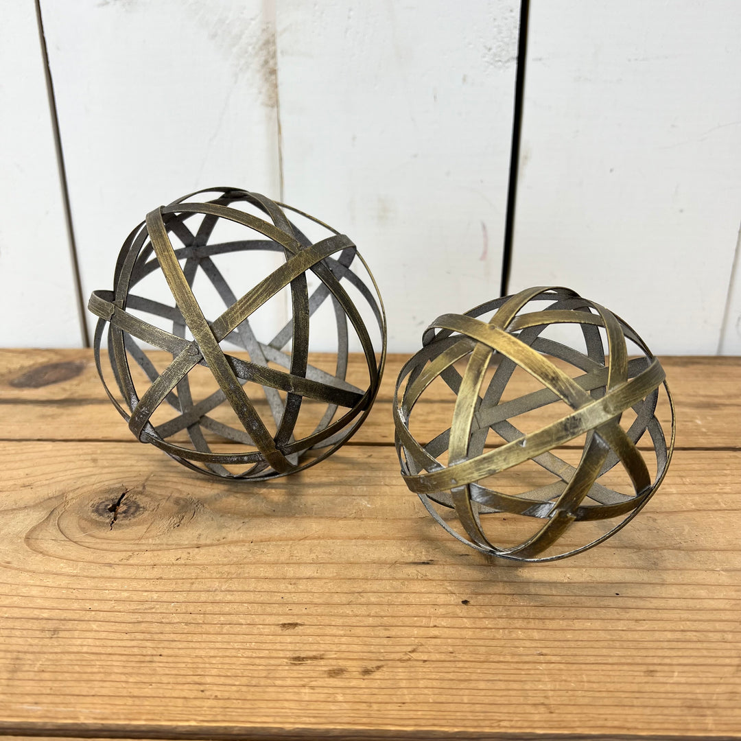 Gold Orbs, Two Sizes Available