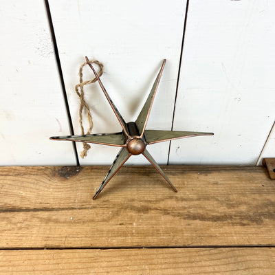 Galvanized Star Ornaments
