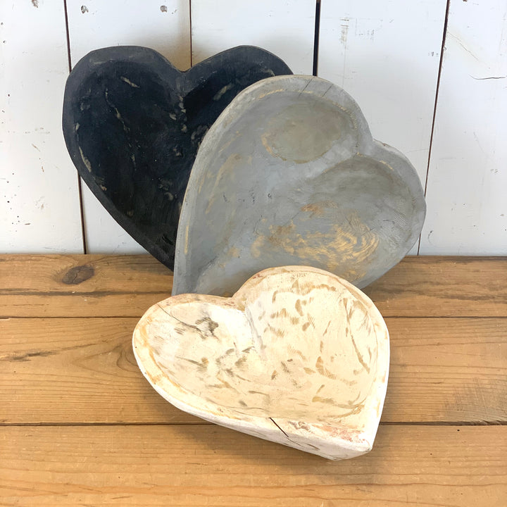 Medium Heart Shaped Dough Bowls