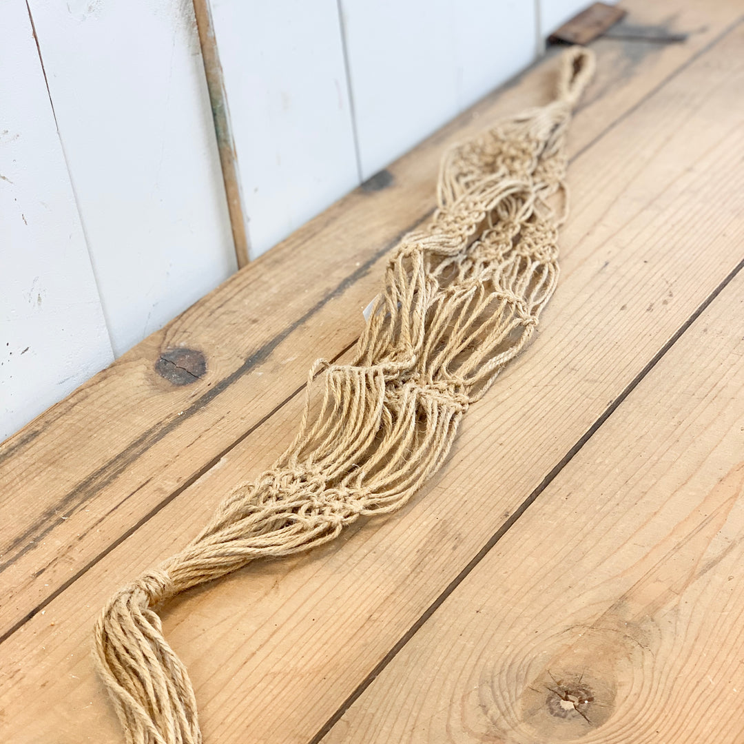 Tan Macramé Hanger