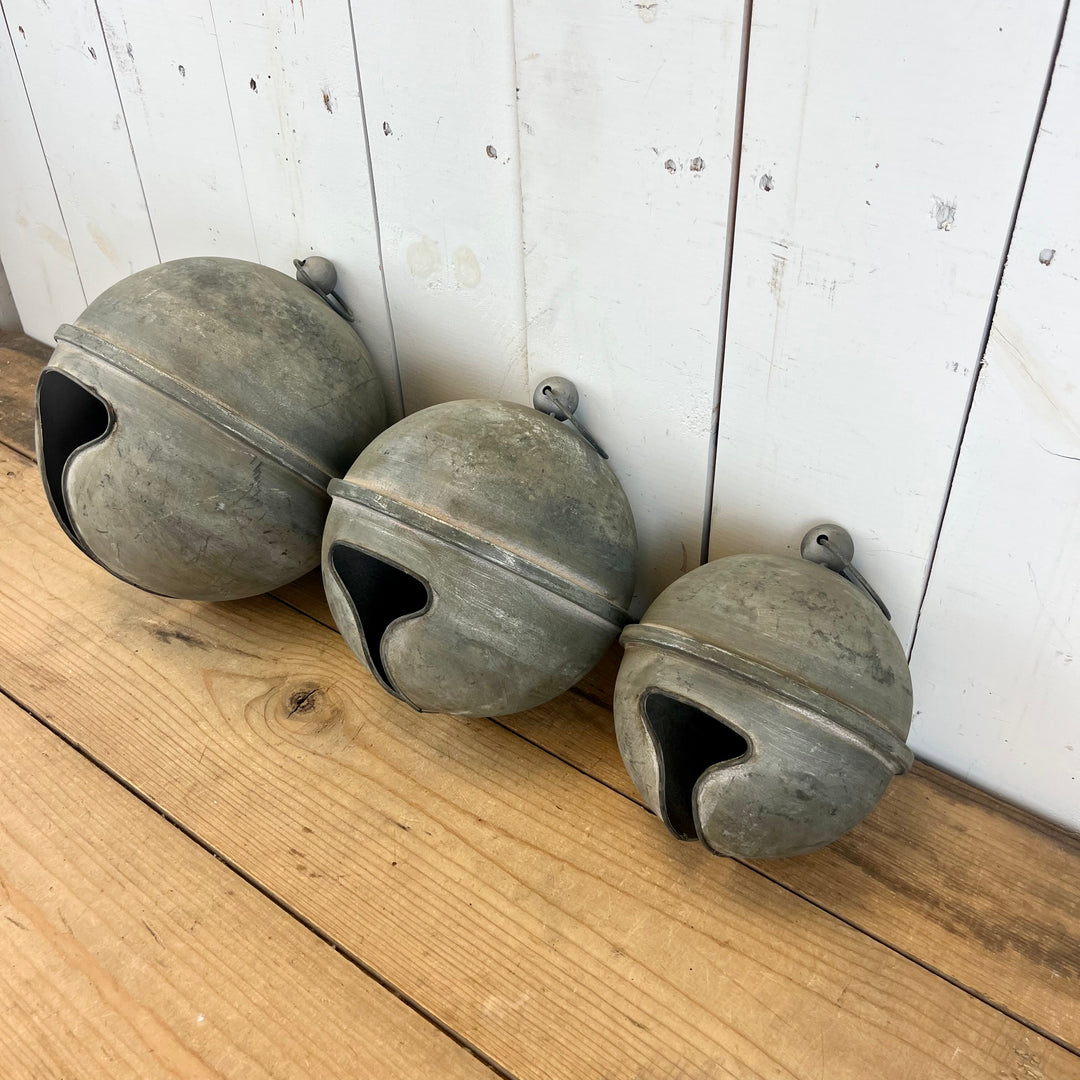 Weathered Galvanized Bells