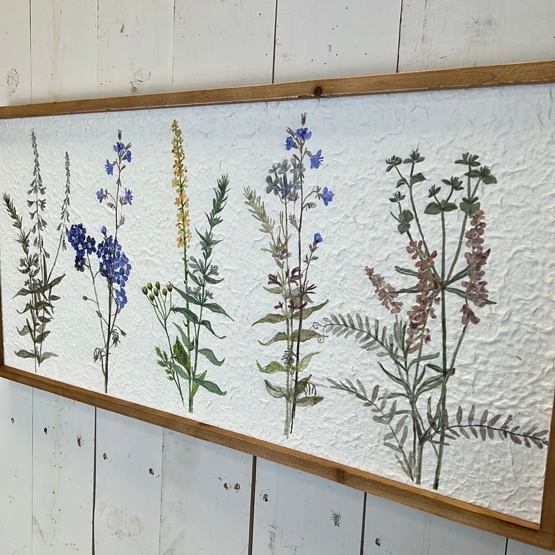 Wildflower Paper Wall Decor
