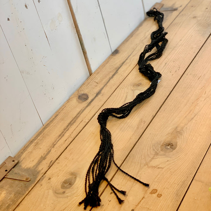 Black Macramé Hanger