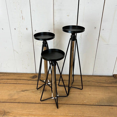 Hairpin Leg Pillar Holder Set of 3