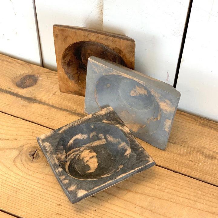Small Square Dough Bowls