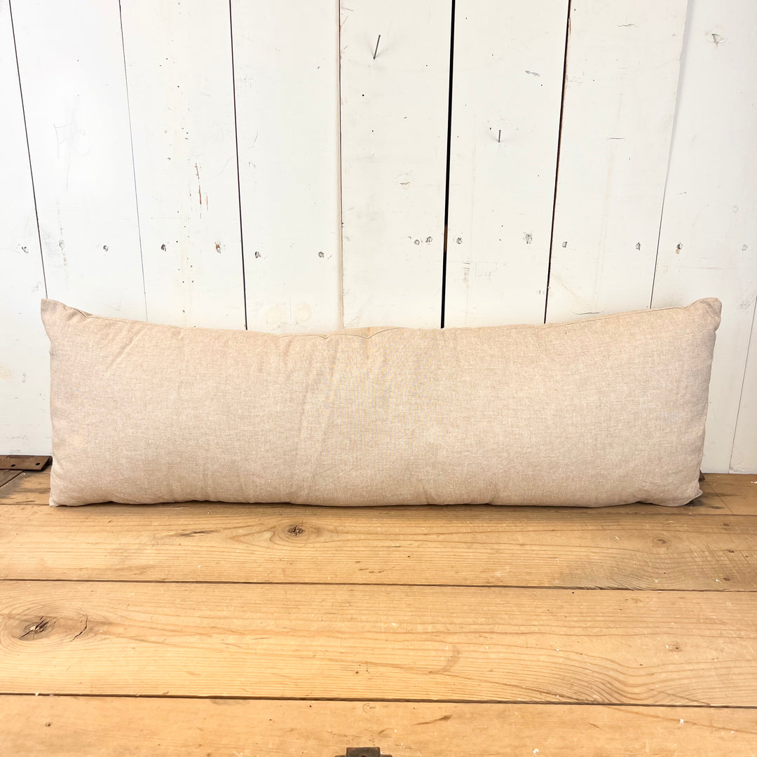 Tan “ HO HO “ Pillow