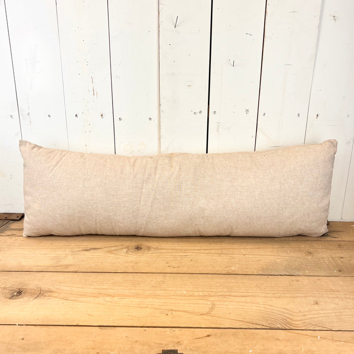 Tan “ HO HO “ Pillow