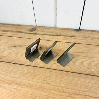 Metal and Glass Framed Signage with Easels