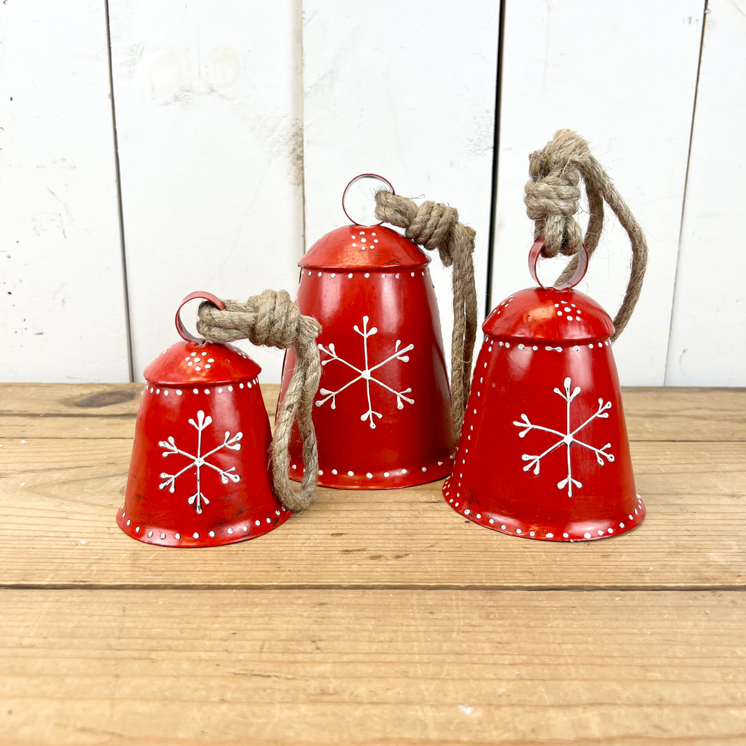 Red Bell Ornaments