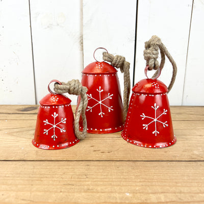 Red Bell Ornaments