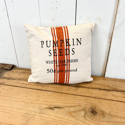 Grain Sack Fall Pillows