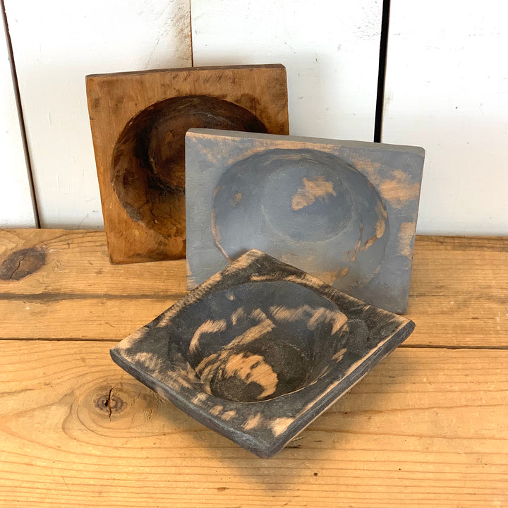 Small Square Dough Bowls